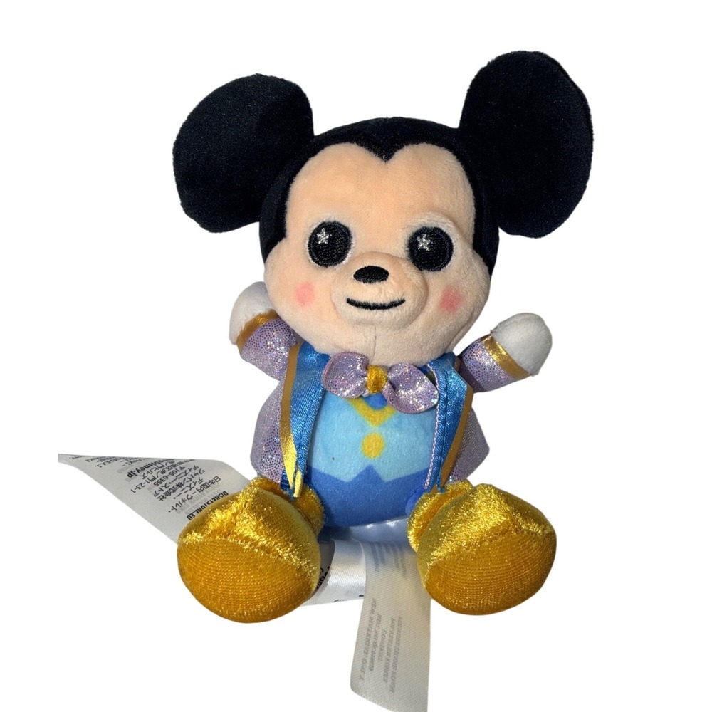 Disney Parks 50th Anniversary Wishables Mickey Mouse Plush Small 6"
